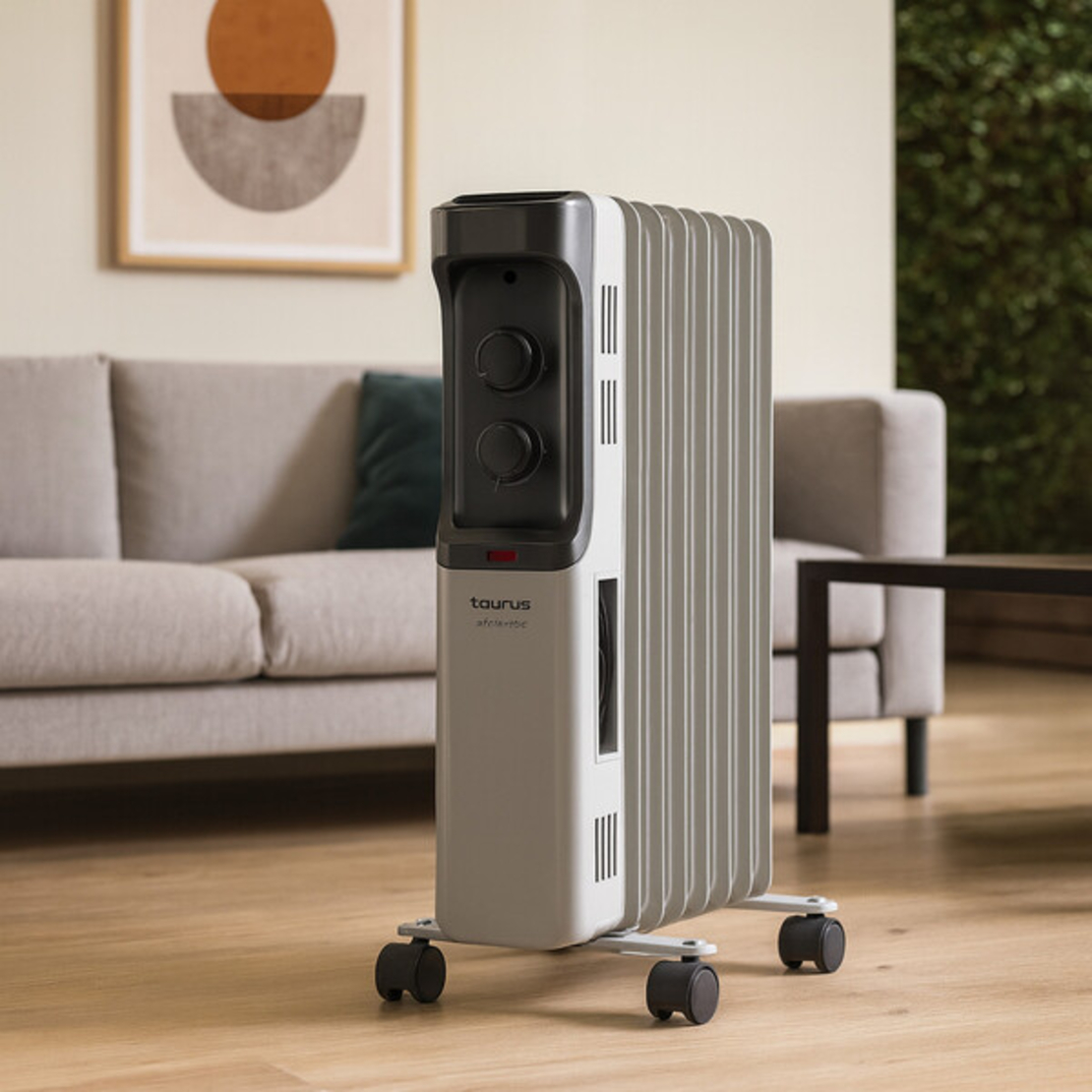 Маслен радиатор с термостат, TAURUS - 1500W -35% отстъпка