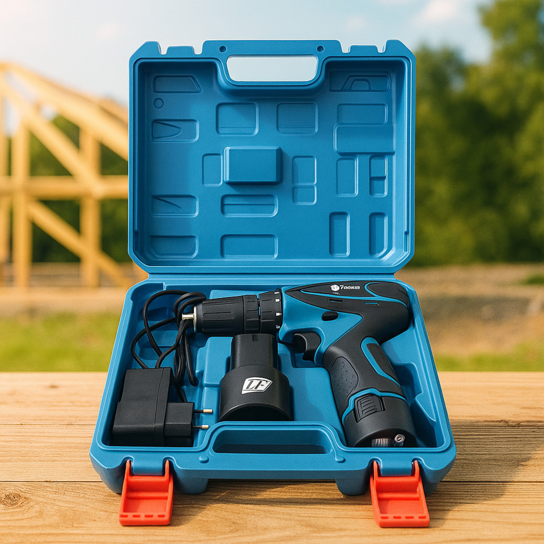 Акумулаторна бормашина/винтоверт IF Tools MT12 – 18V, 2 батерии, куфар