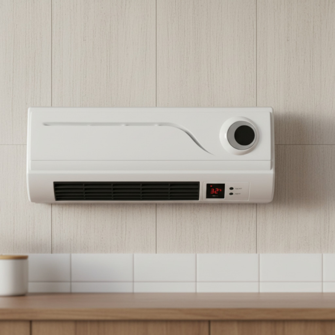 Отоплителна печка за стена Rosberg R51973A – 2000W