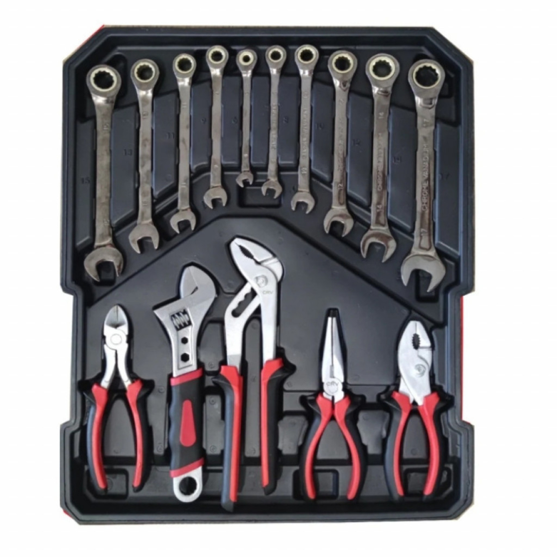 Професионален куфар с инструменти IF Tools BLACK GOLD 2024 – 599 части, CR-V стомана