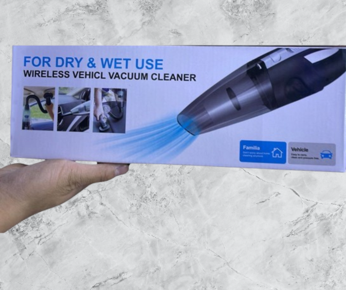 Ръчна безжична акумулаторна прахосмукачка с мощен вакуум и бързо зареждане