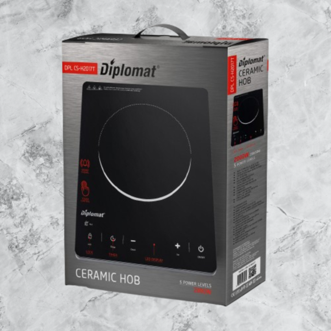 Керамичен котлон Diplomat,  2000W