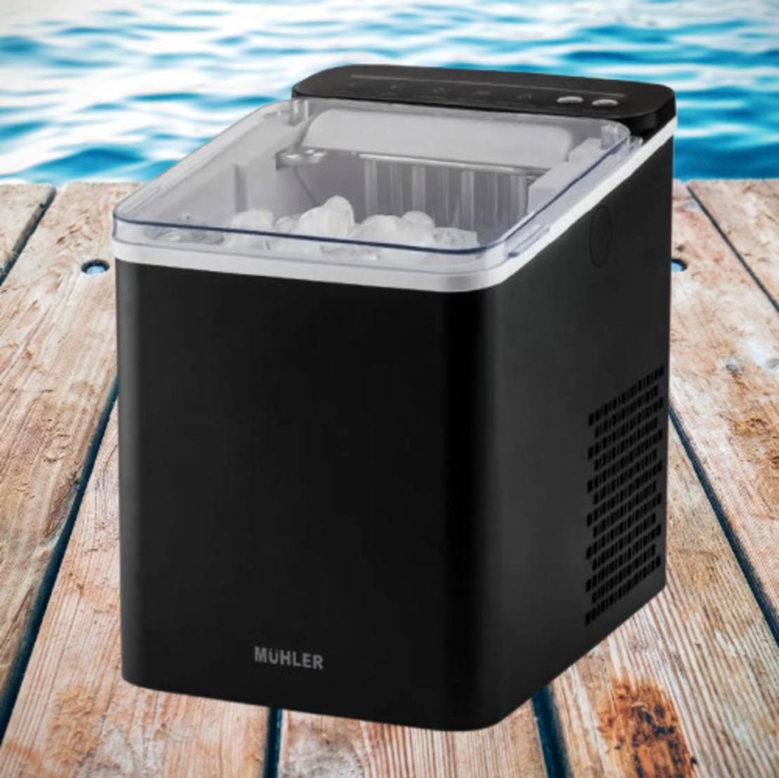 Ледогенератор Muhler MI-1355 — бързо производство на лед