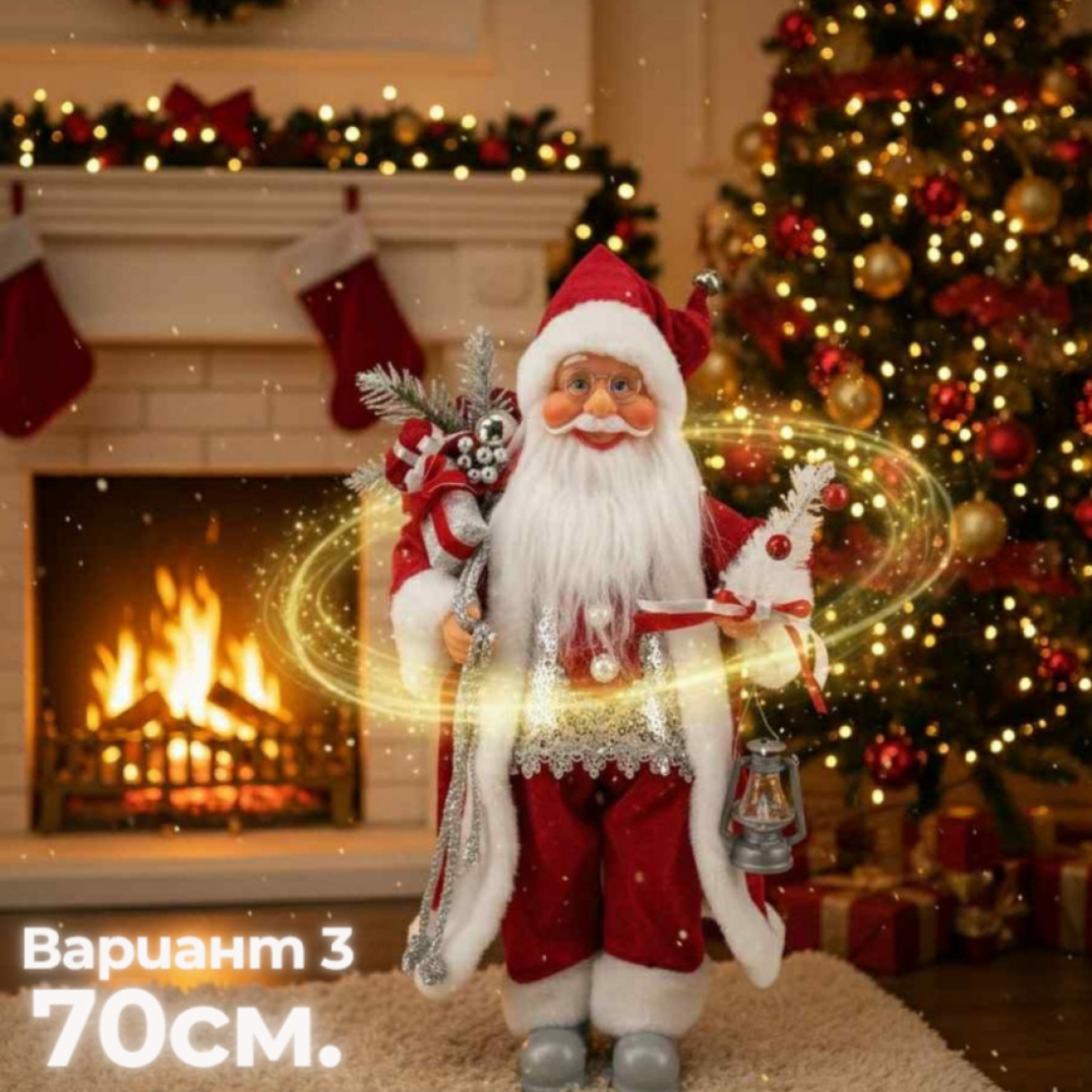 Декоративни фигури Дядо Коледа – Ръчна изработка