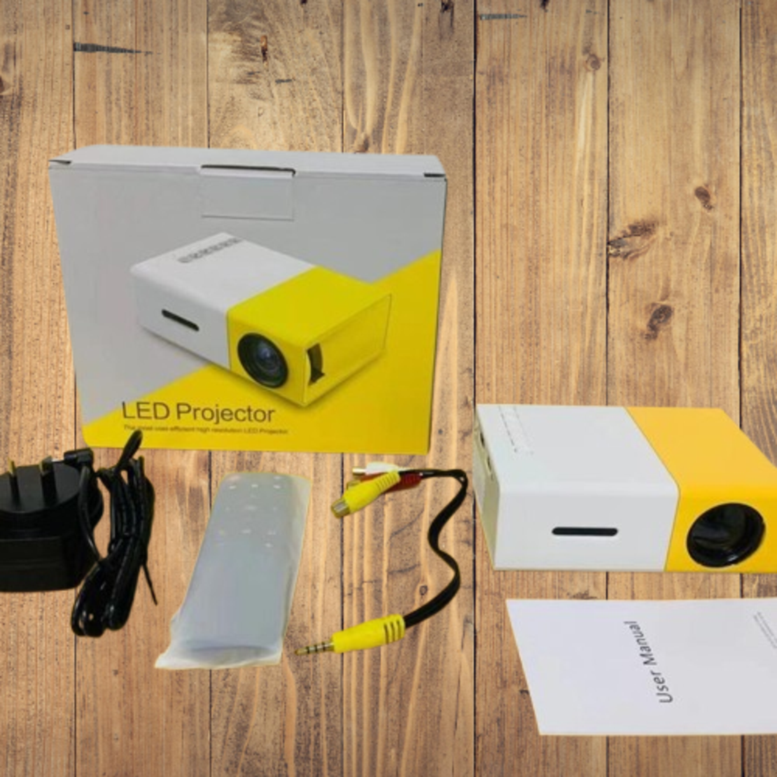 Портативен мини LED проектор, Hd (1920 X 1080), 24W TV981