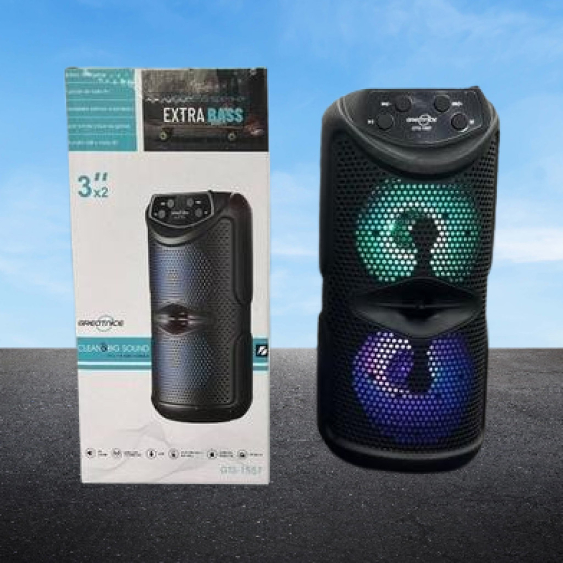 Мощна 6-инчова Bluetooth парти колонка с Hi-Fi звук и многофункционалност GTS-1557