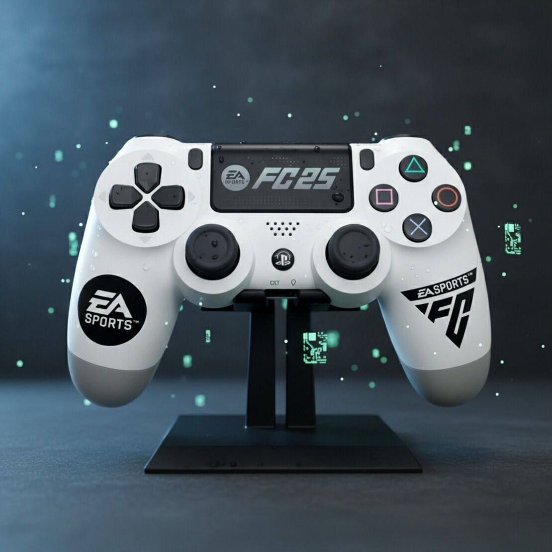 Безжичен джойстик за PS4 с тъчпад, вибрация и LED осветление – FC25 / GTA дизайн