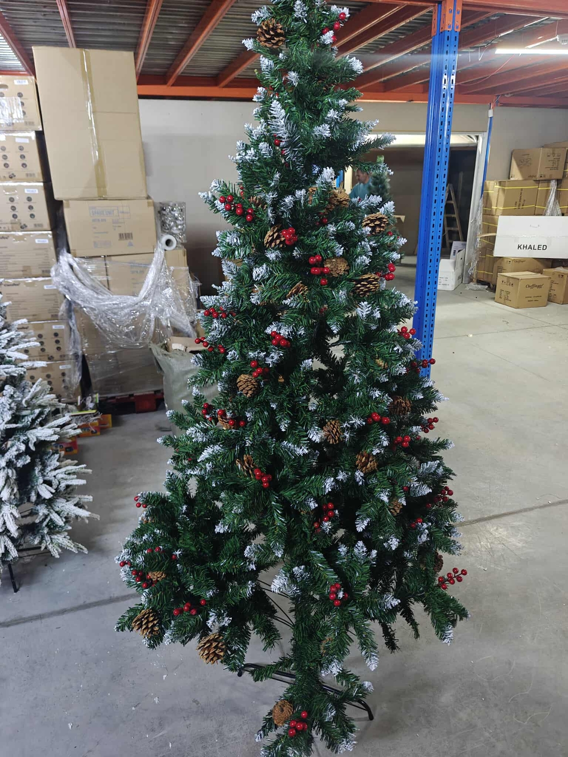 Уникална изкуствена елха Luxury Diamond