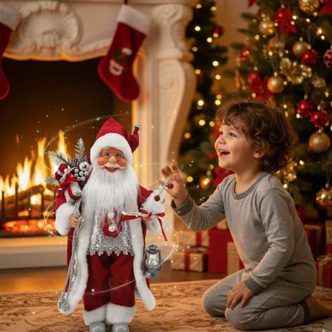Коледна фигура Дядо Коледа – създай празнично настроение у дома!