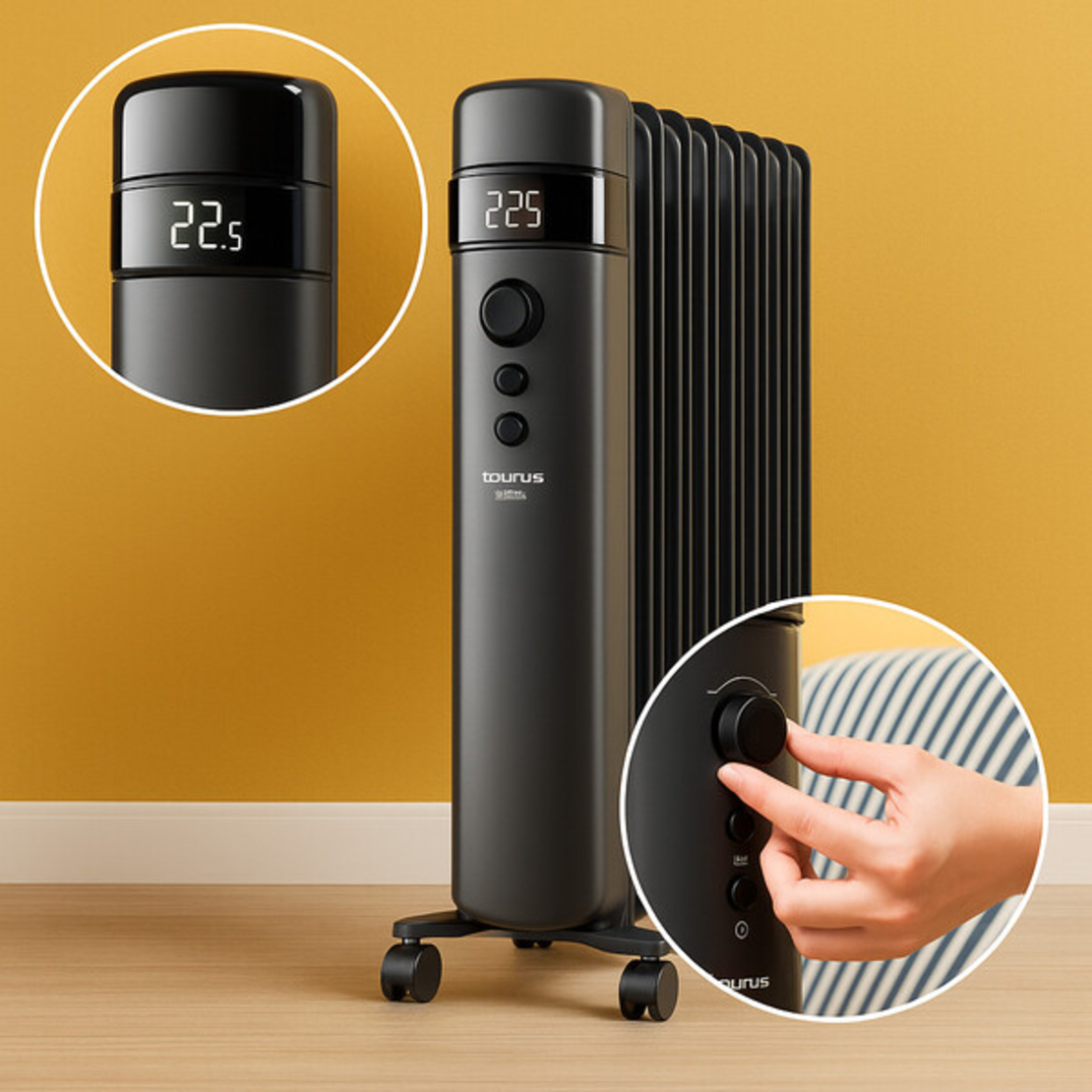 Маслен радиатор - Agadir, 1500 Smart WIFI
