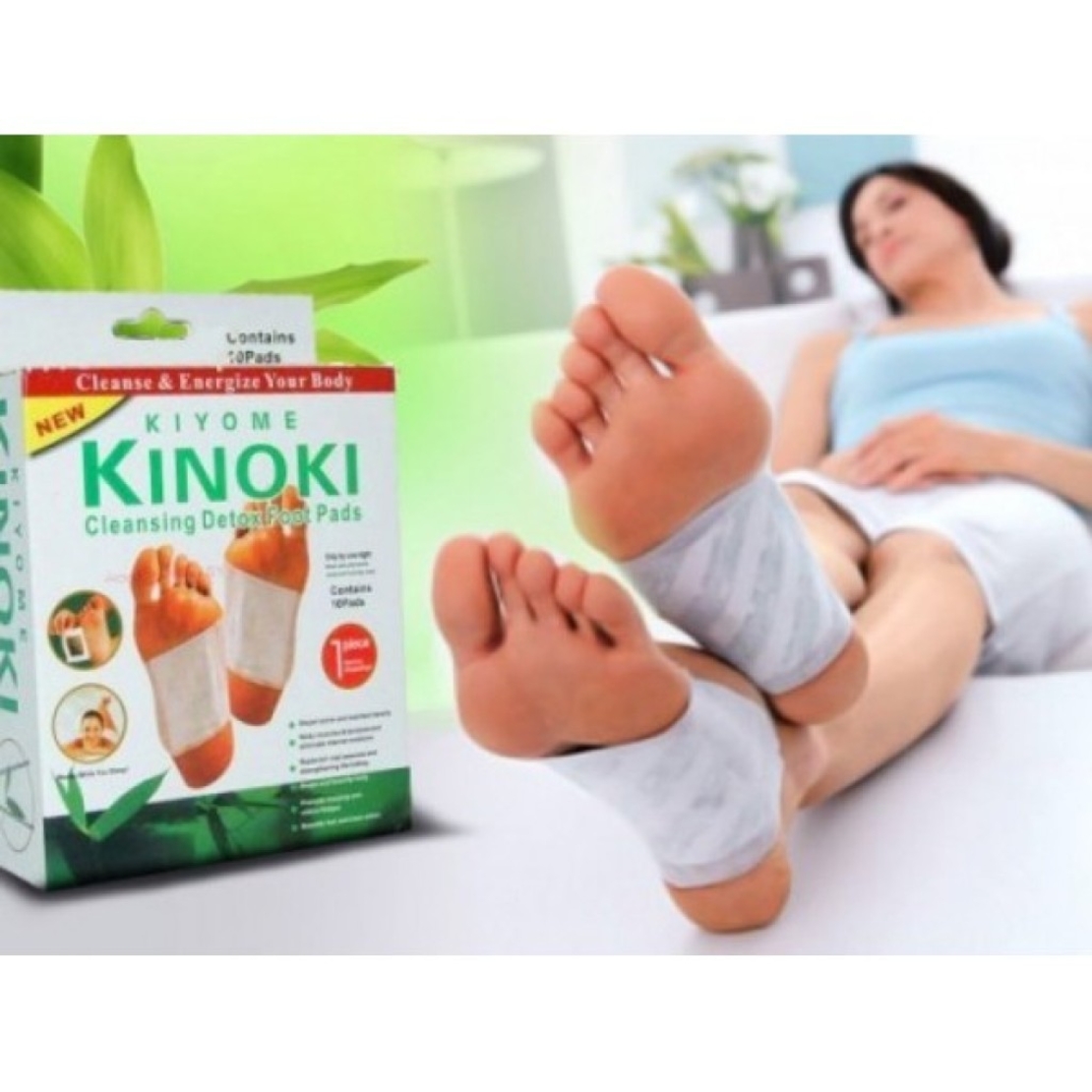 Пластири за детоксикация Kinoki Detox Pads