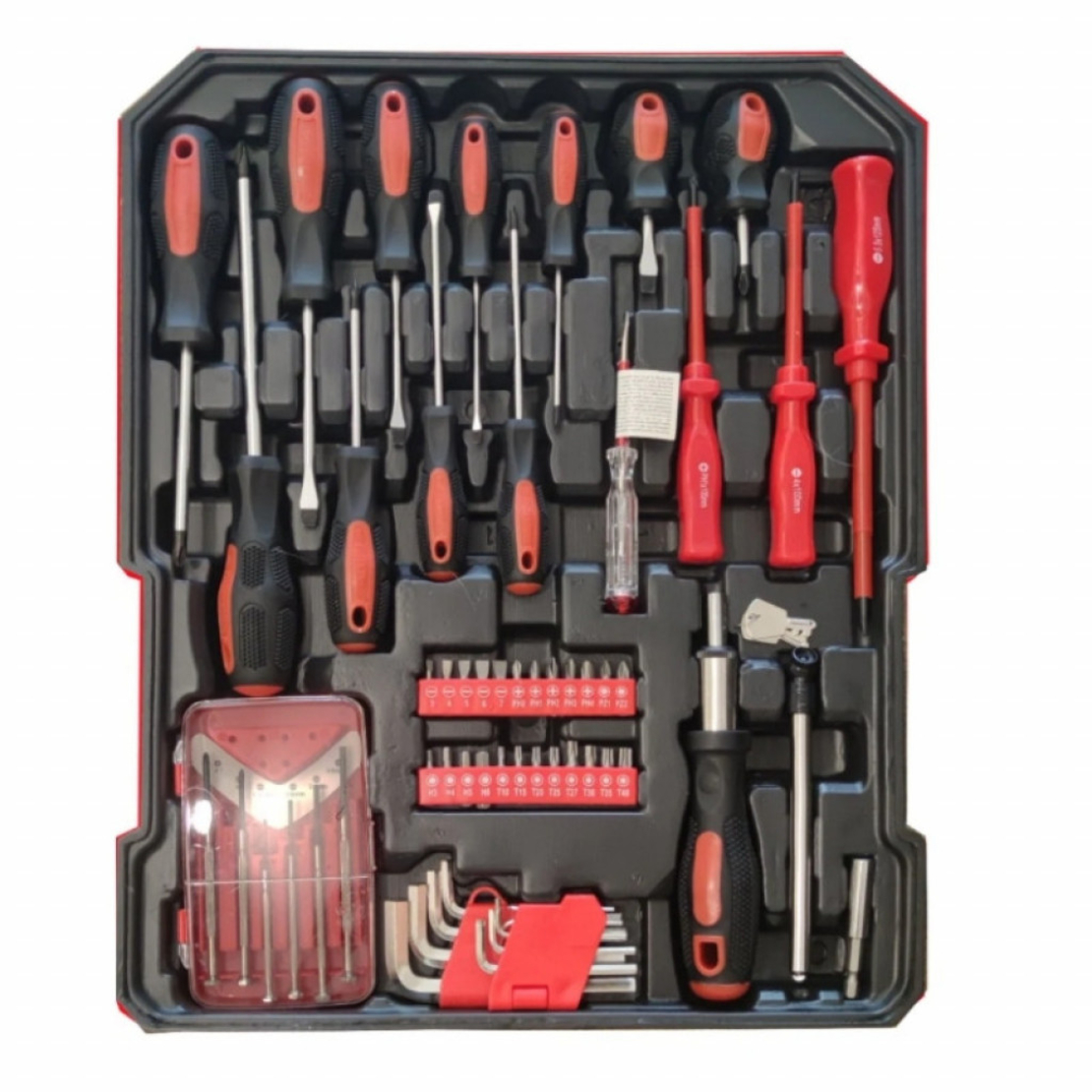 Професионален куфар с инструменти IF Tools BLACK GOLD 2024 – 599 части, CR-V стомана