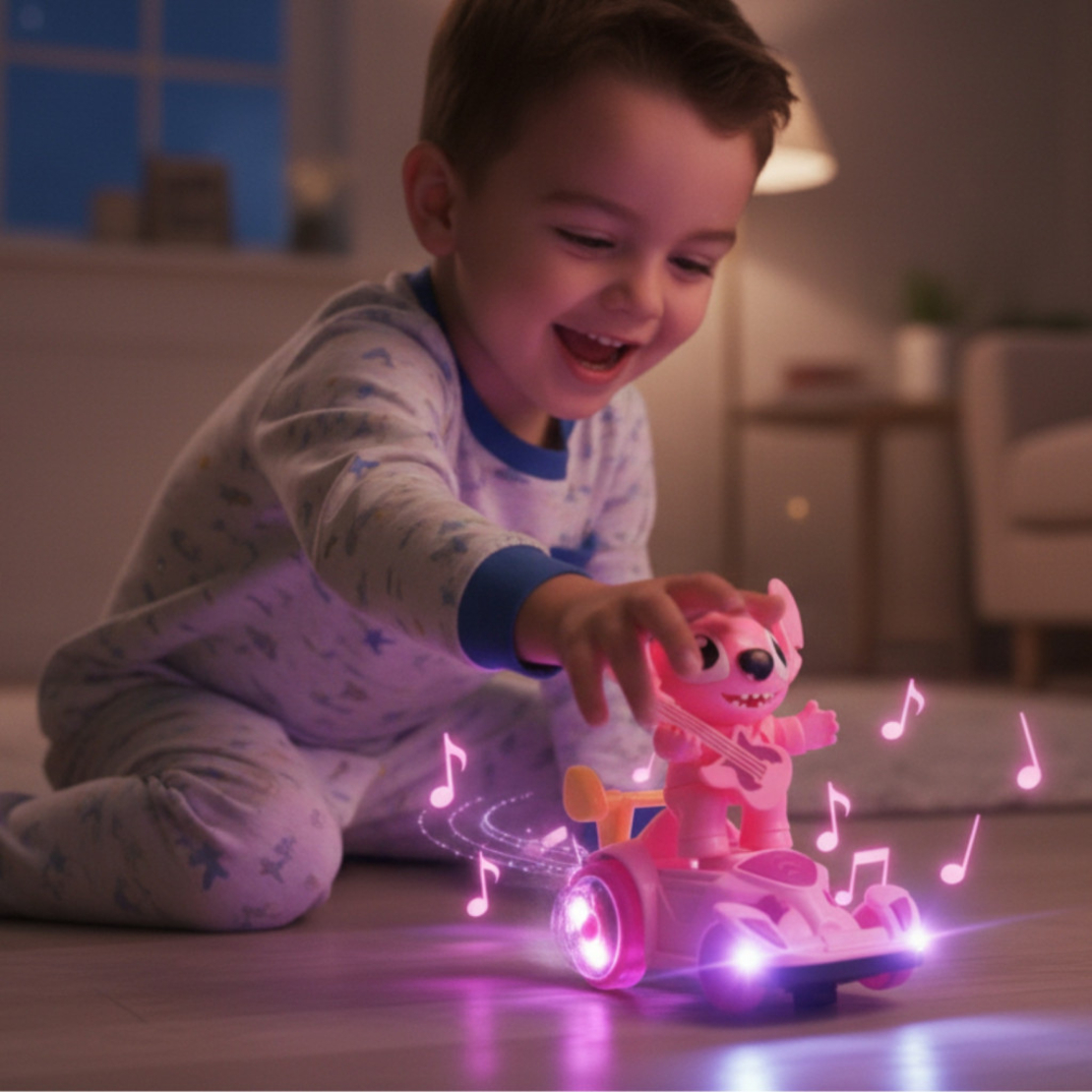 Светеща количка със Stitch – играчката, която движи въображението