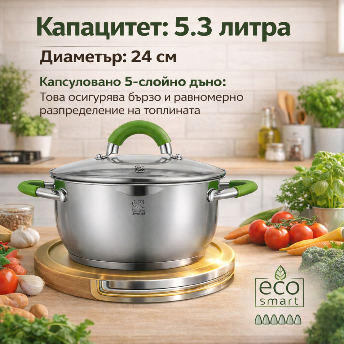 Swisgold Alana SG-19007 – Касерола с капак