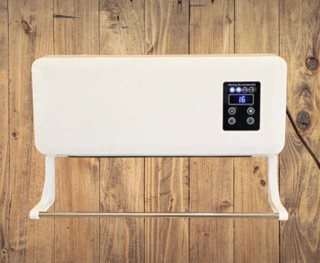 Модерна печка за стенен монтаж,за студено и топло