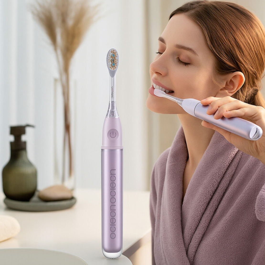 Електрическа четка за зъби Oclean X Ease Pro, 1бр. накрайник, 5 режима
