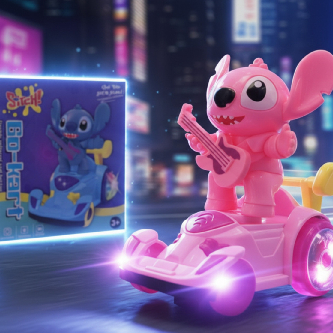 Светеща количка със Stitch – играчката, която движи въображението