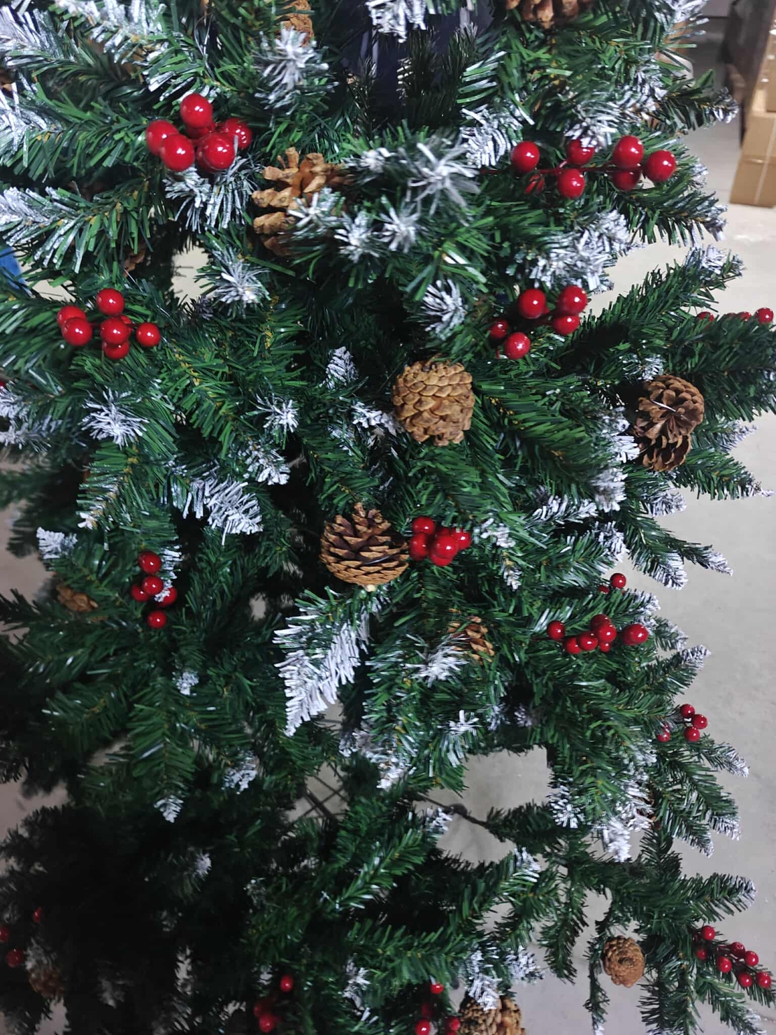 Уникална изкуствена елха Luxury Diamond