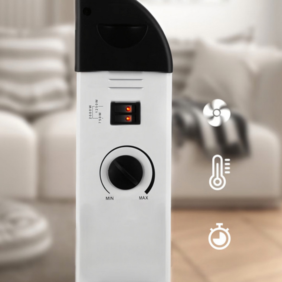 Електрически конвектор 2000 W с термостат