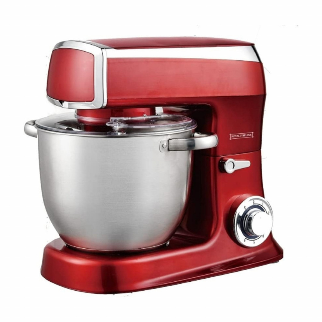 Планетарен миксер RL-PKM2100 RED - 2100W Max, 7.5L, 6 скорости + Pulse
