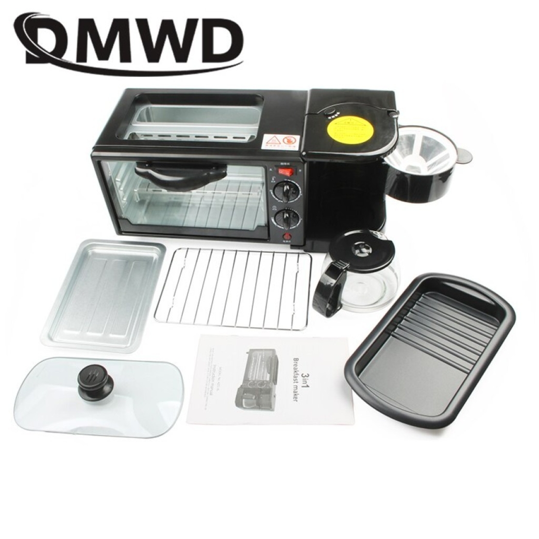 Многофункционална Печка, тостер фурна  и кафемашина – 3в1