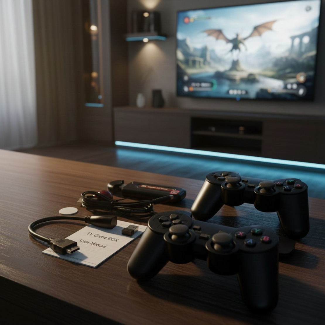 Q9Pro Game TV Stick – Вашият Портал към 49,000+ Игри и 4K Ultra HD Забавление