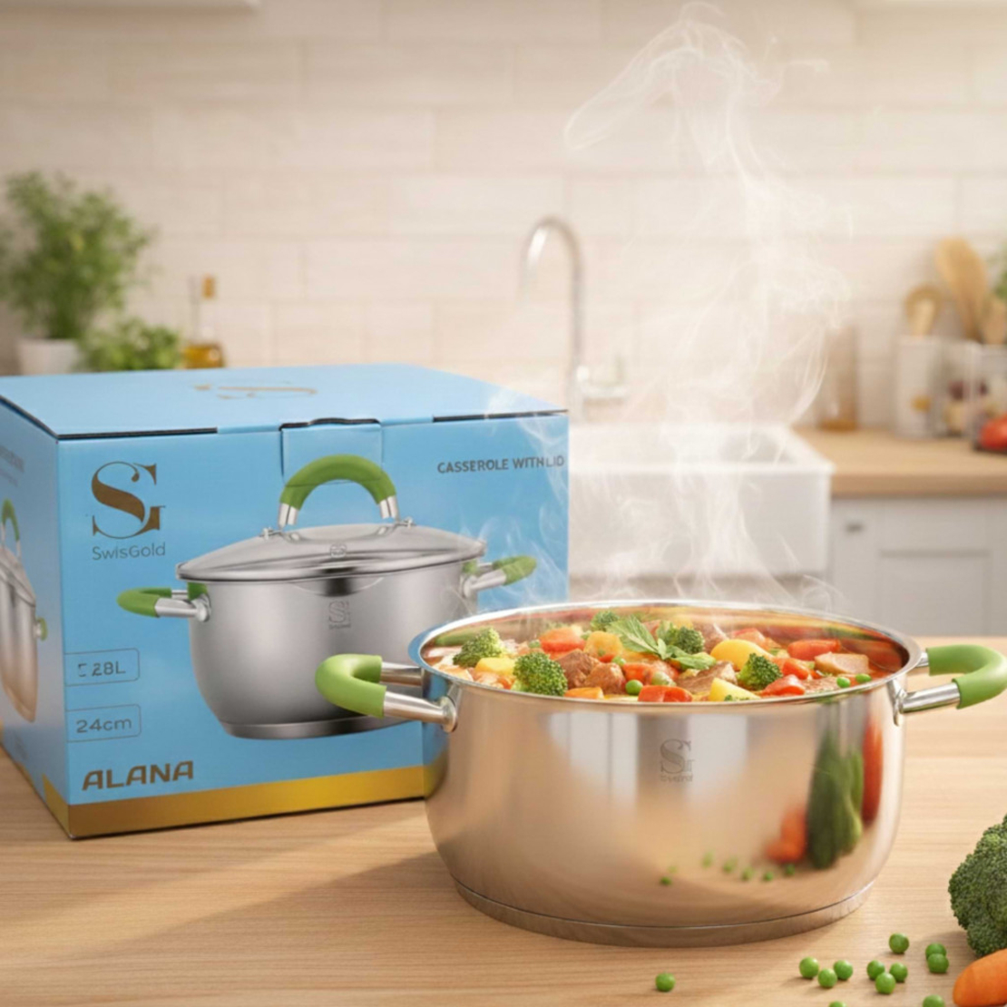 Swisgold Alana SG-19007 – Касерола с капак