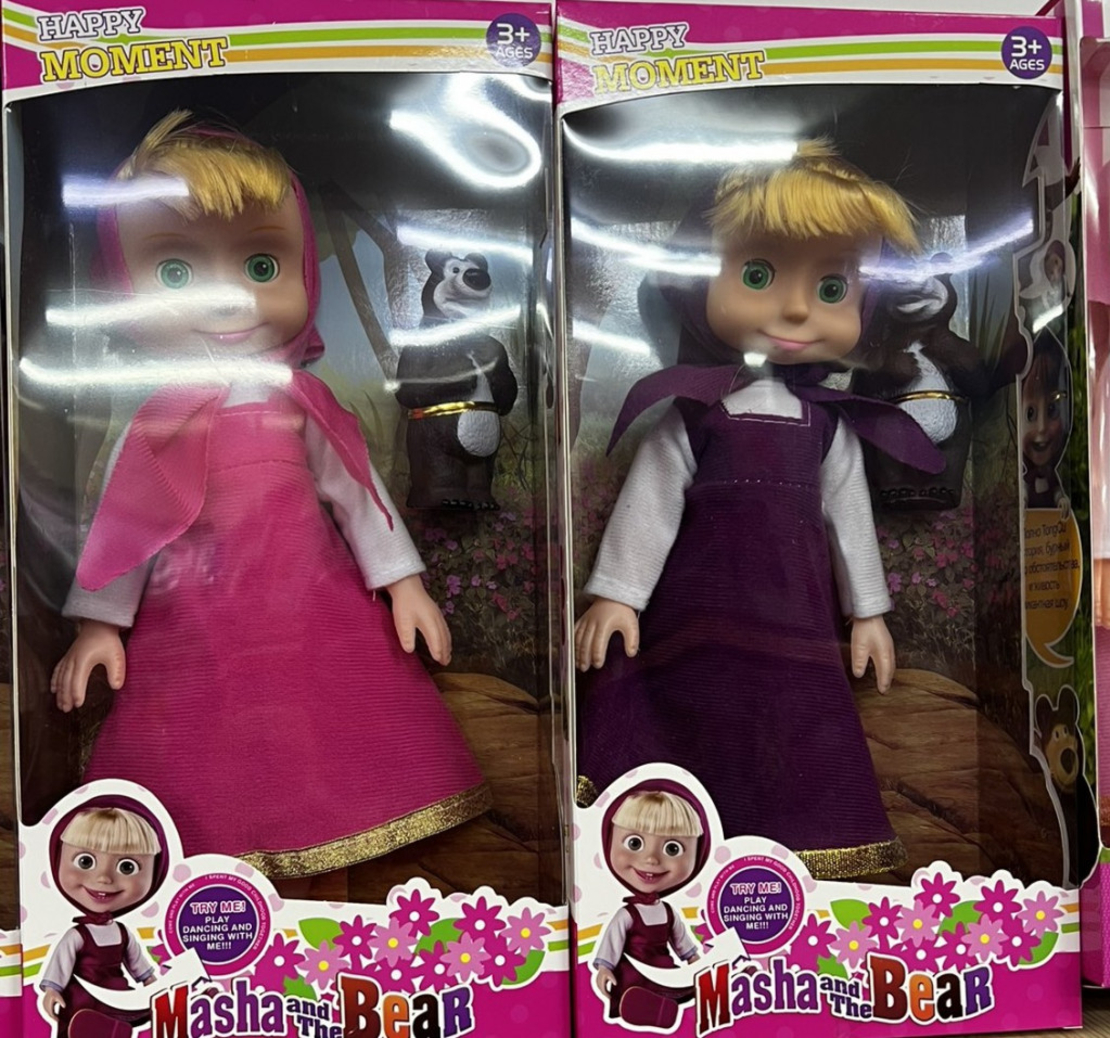 Детска кукла Маша от Маша и Мечокът