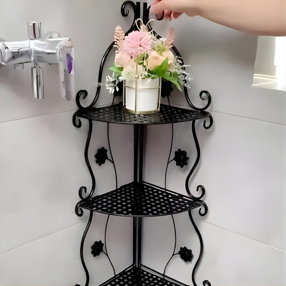 Елегантен ъглов рафт – стилно решение за максимално използване на пространството