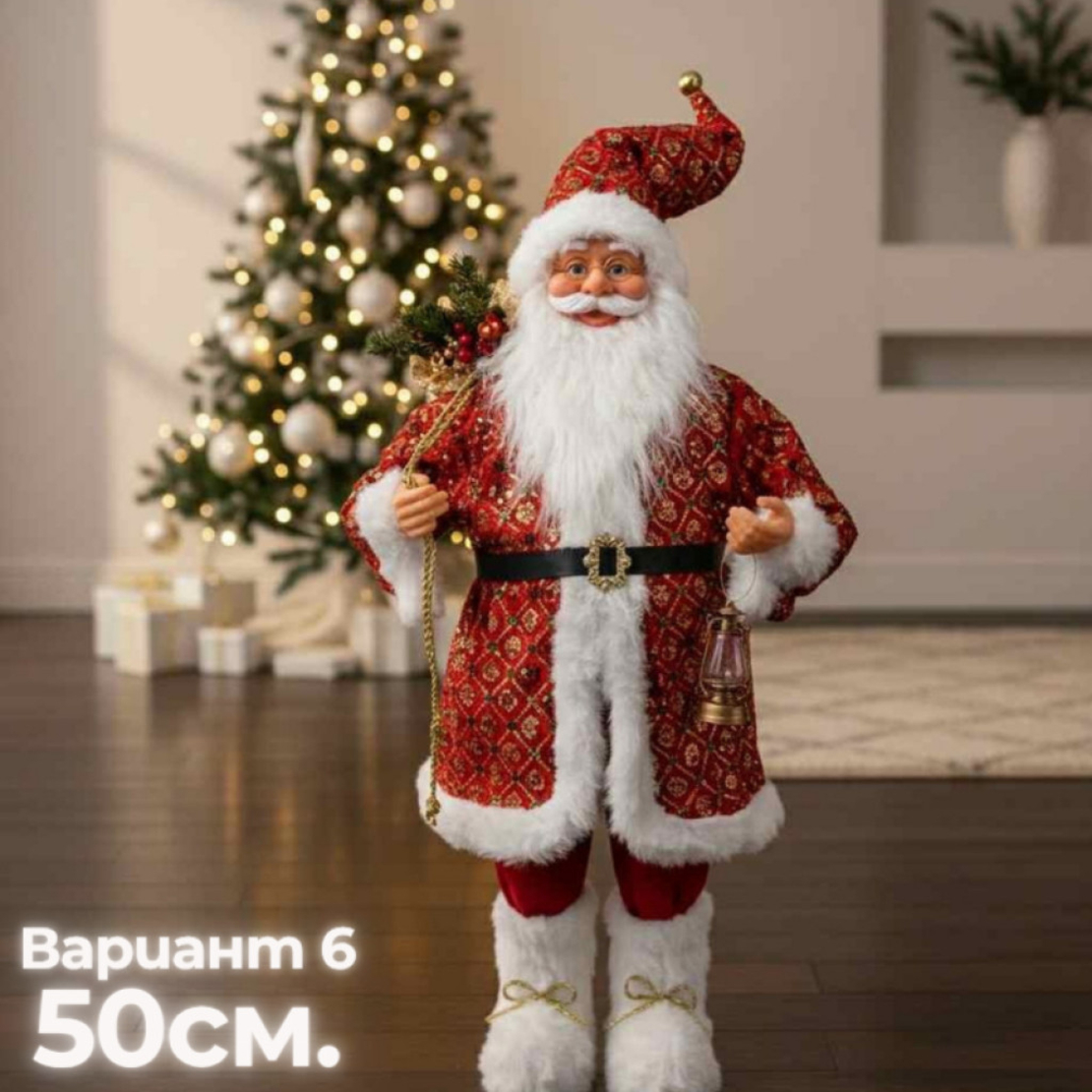 Декоративни фигури Дядо Коледа – Ръчна изработка