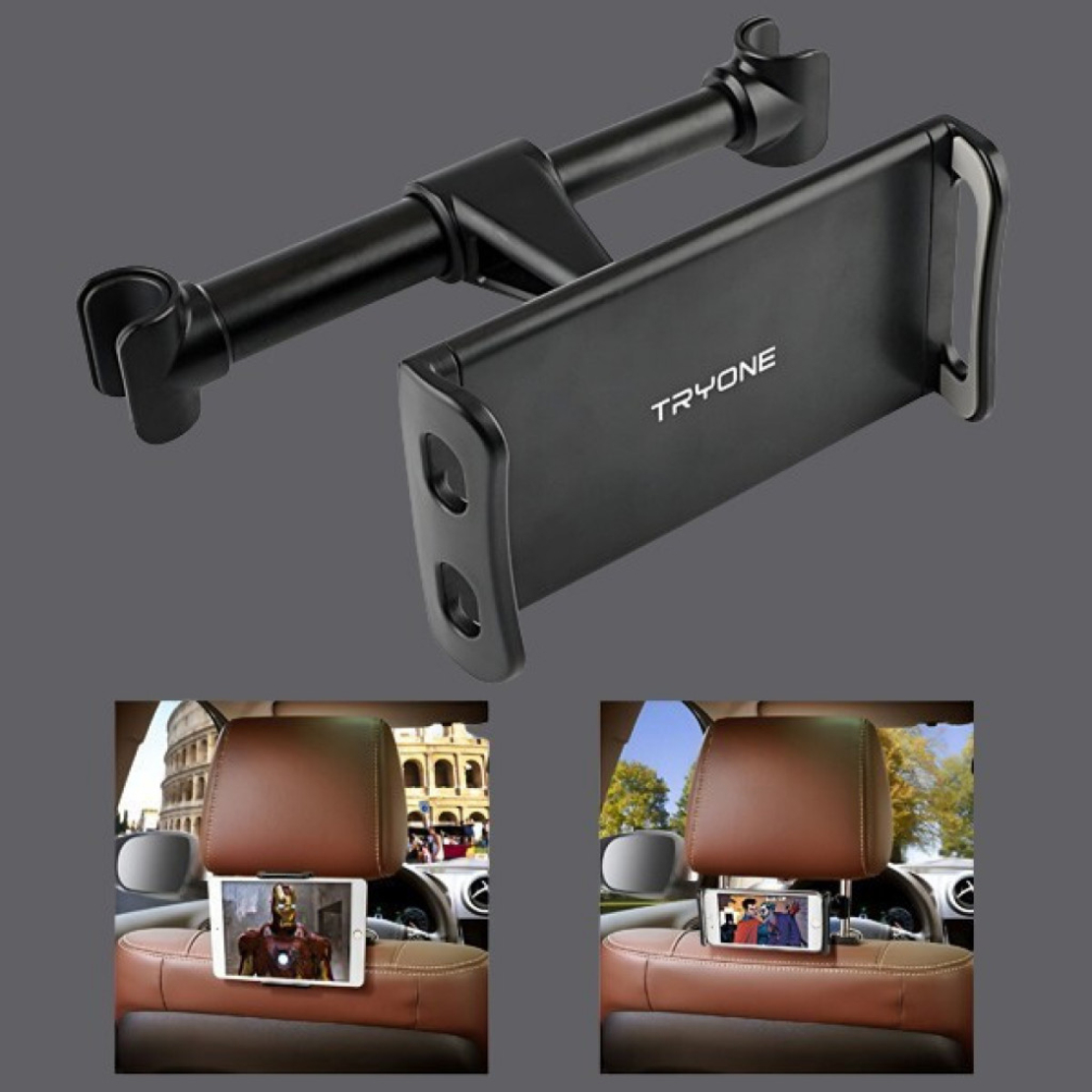 Регулируема стойка за телефон и таблет за седалка на автомобил – 360° въртене