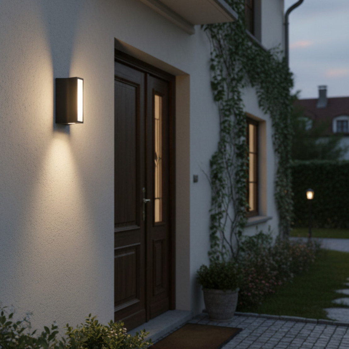 Висококачествена LED стенна лампа Luna Lighting – 11W, 3000K, 300 lm