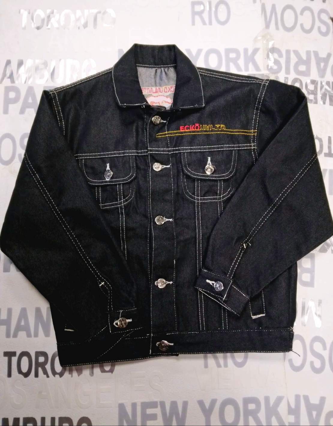 детско дънково  яке