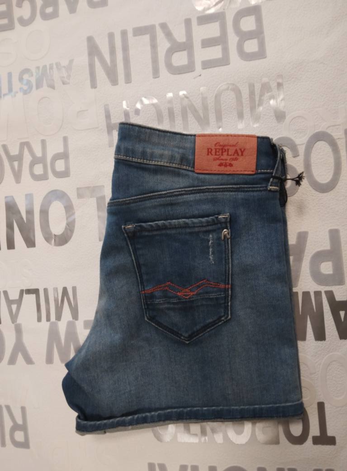 детски къси панталони Replay