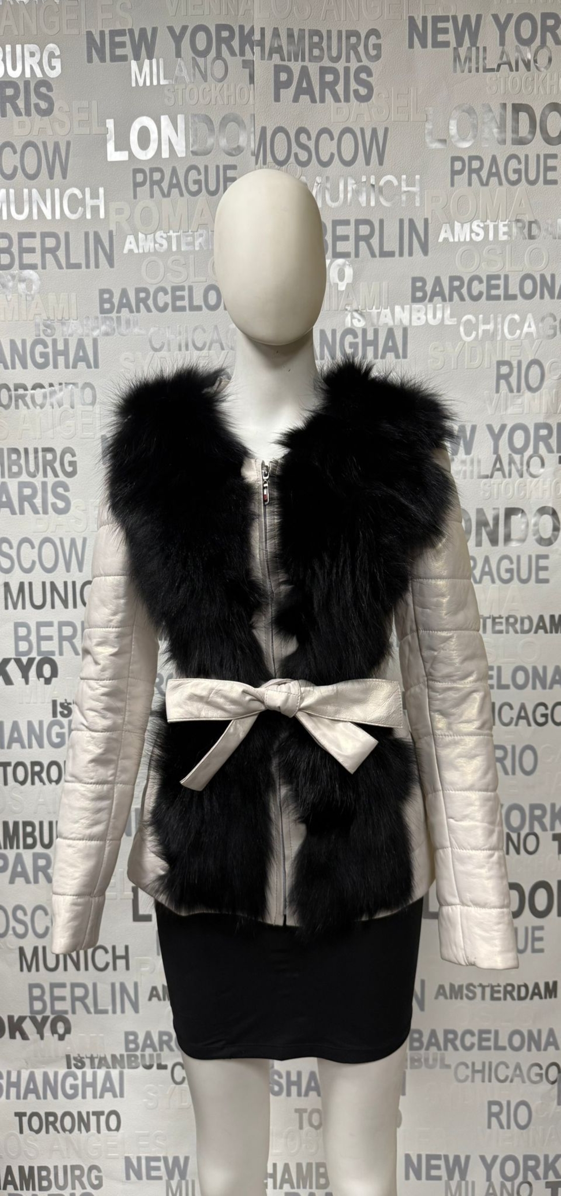 дамско  яке от естествена кожа