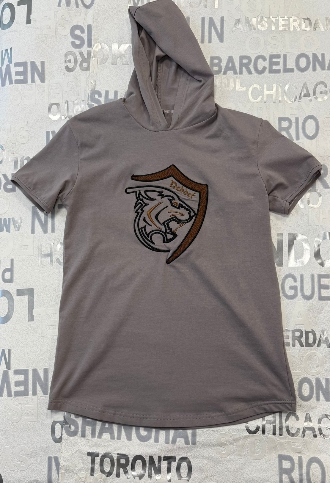 мъжка тениска с качулка