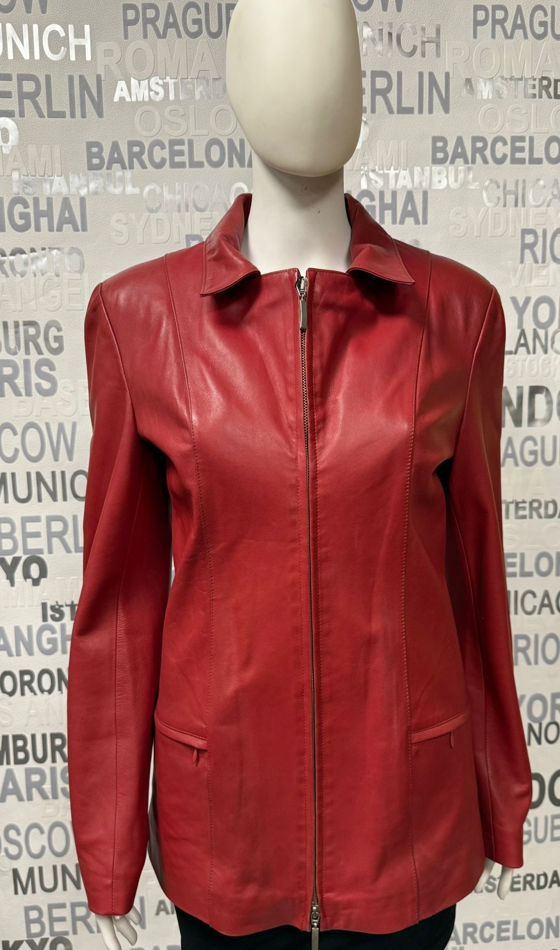 дамско  яке от естествена кожа