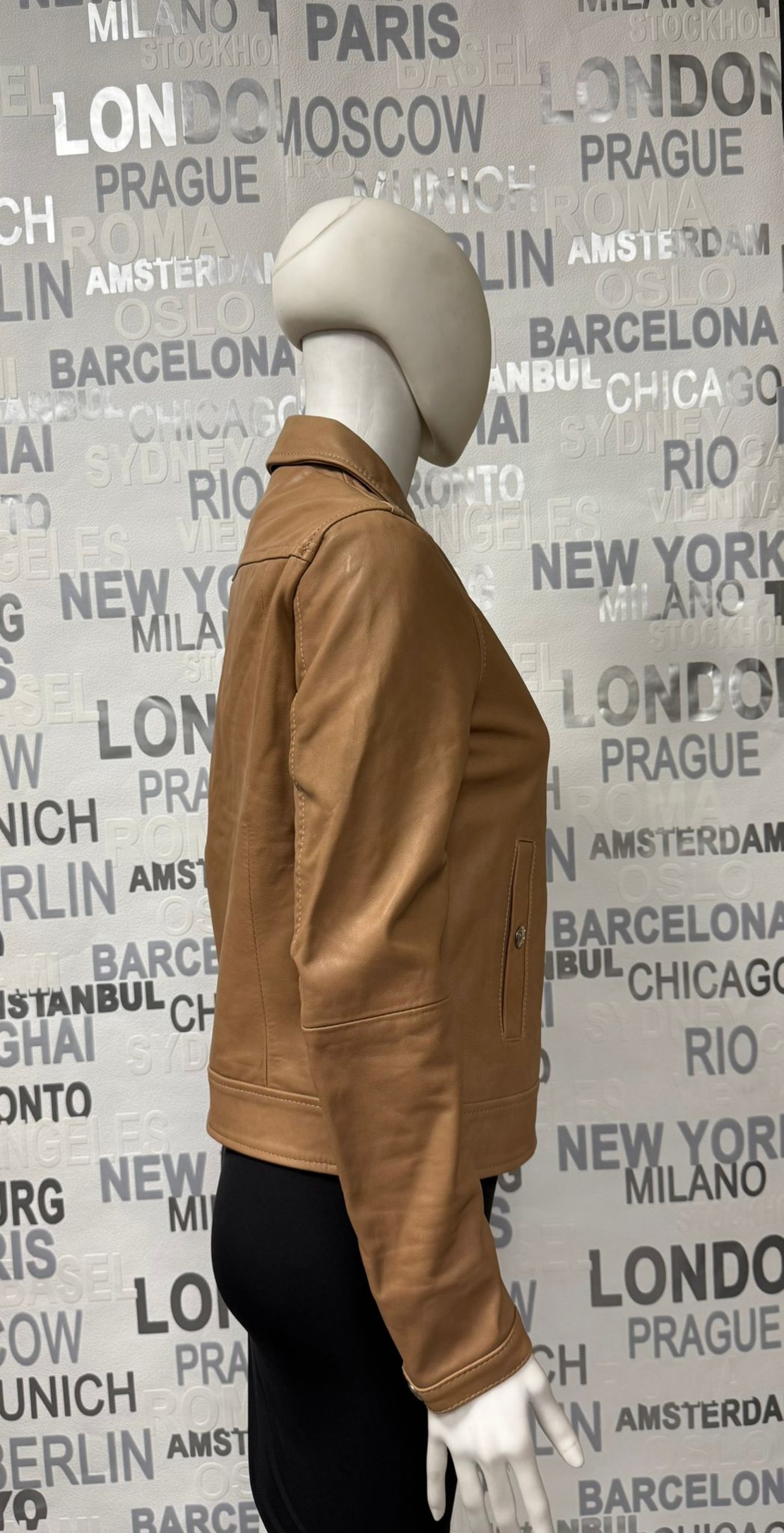 дамско яке Replay от естествена кожа