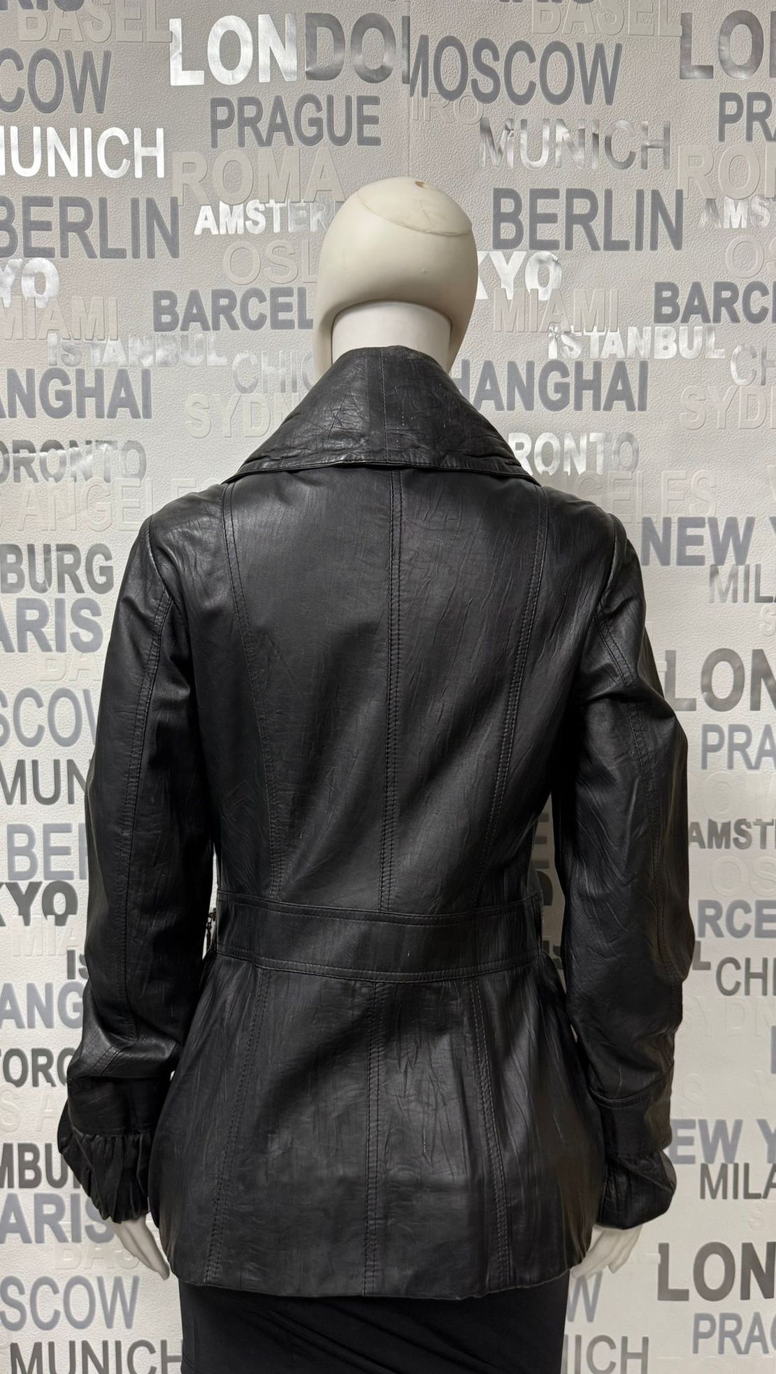 дамско  яке от естествена кожа