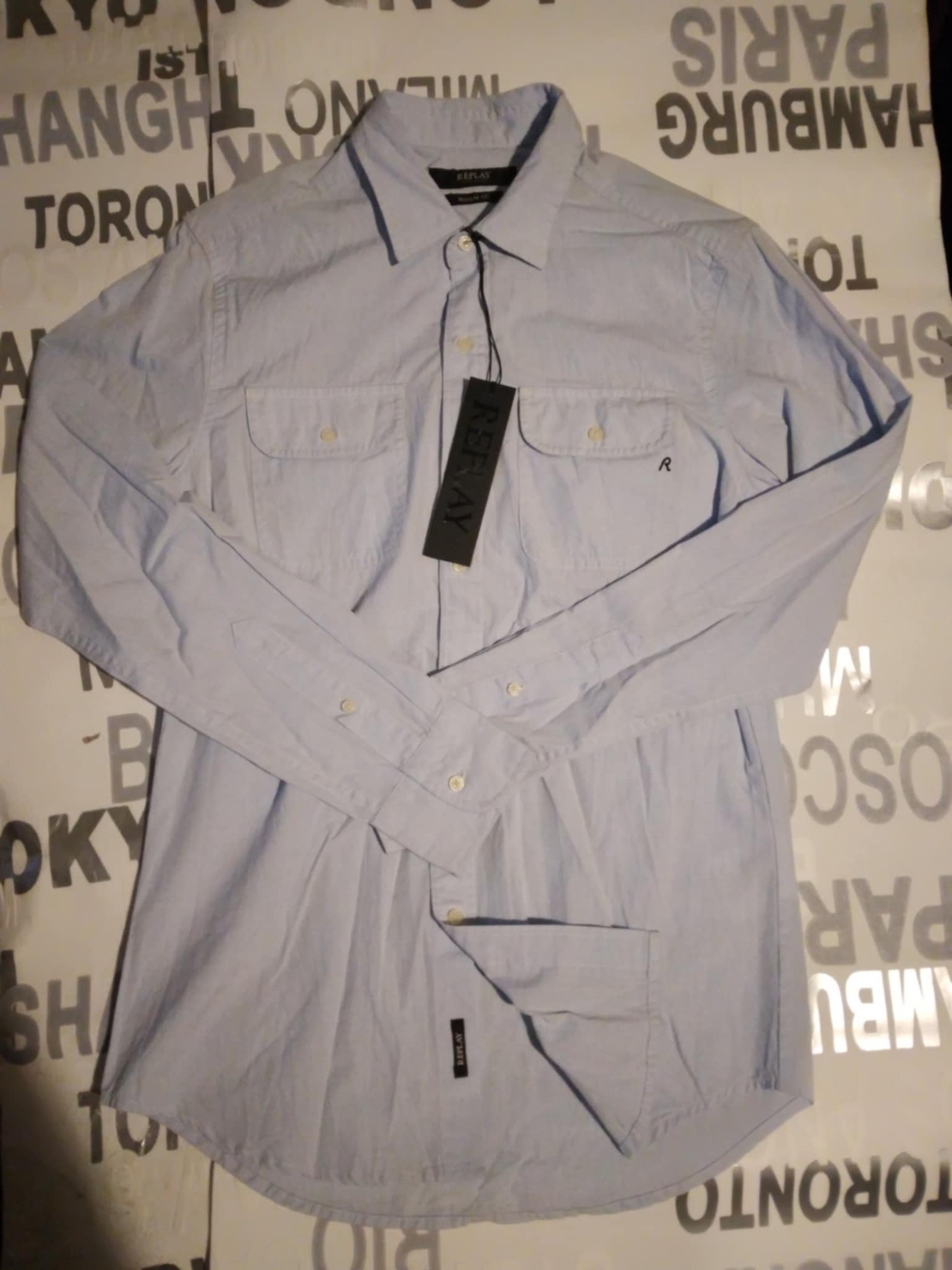 мъжка риза Replay