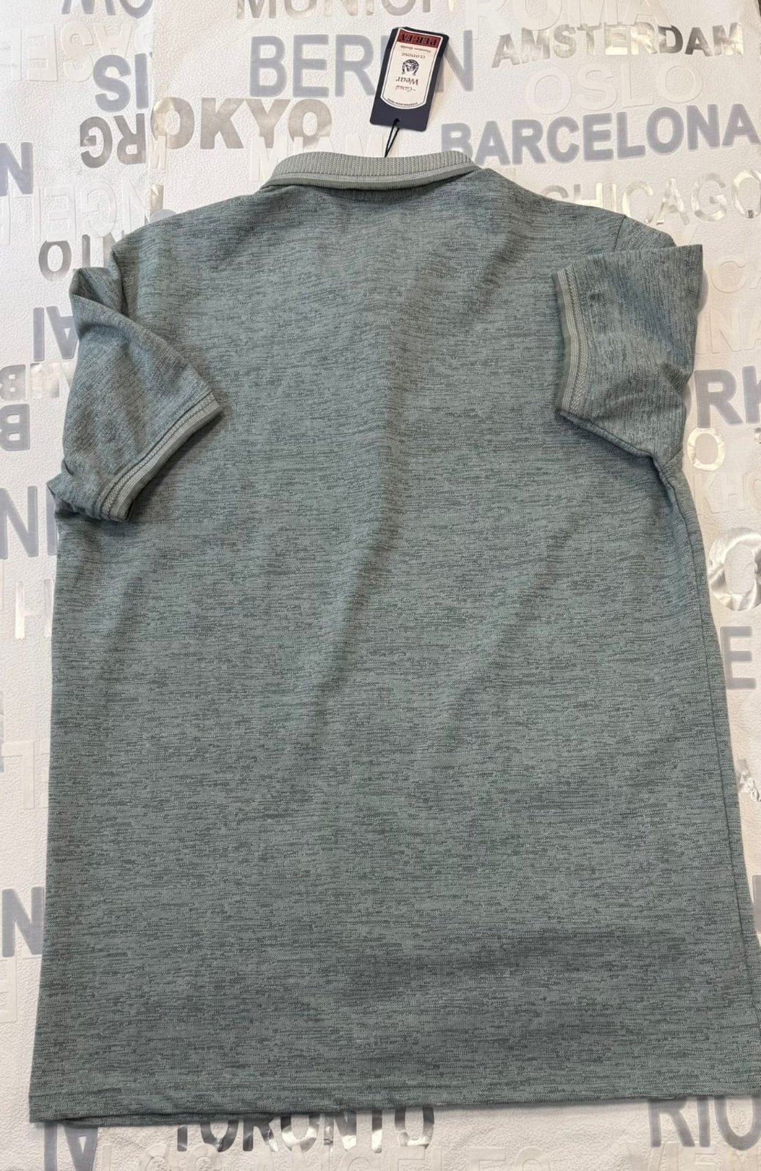 мъжка тениска с яка