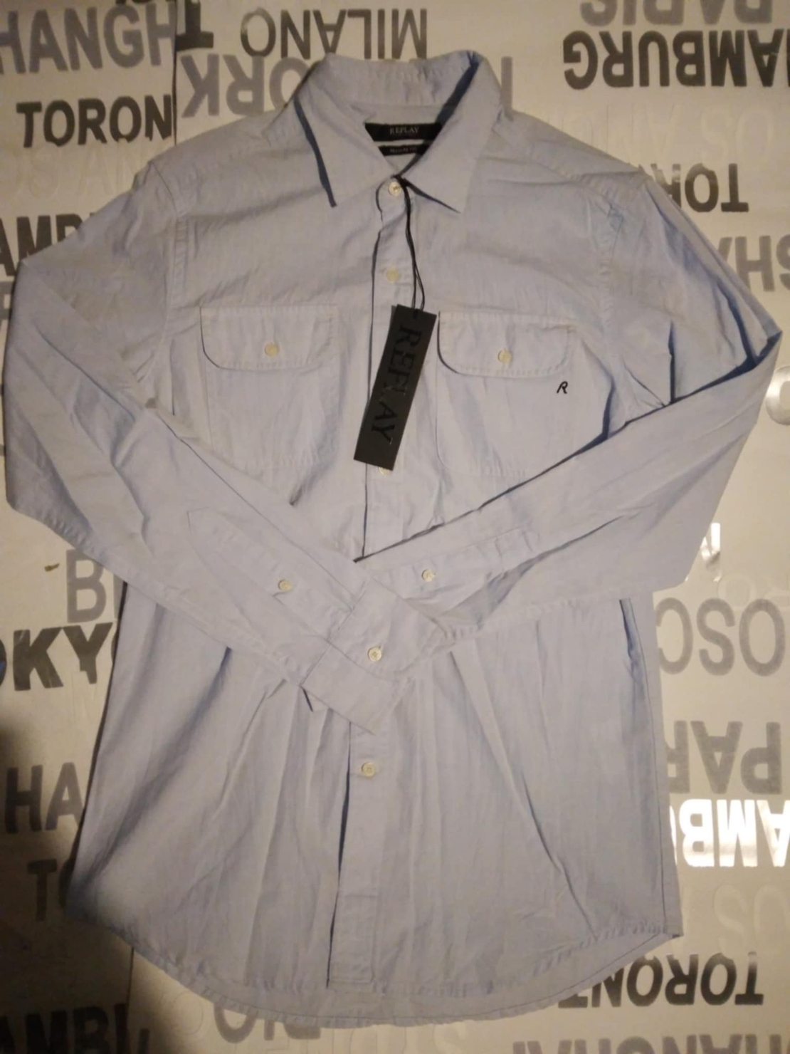 мъжка риза Replay