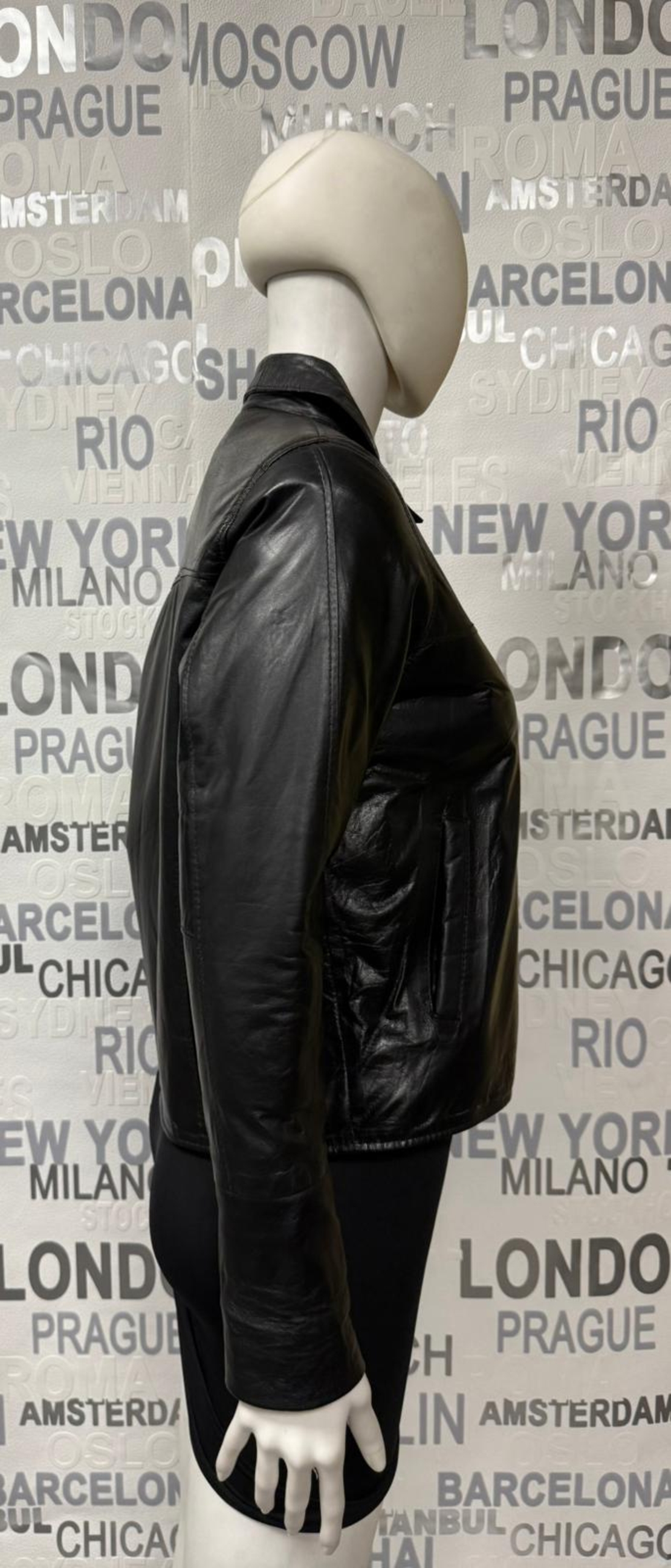 дамско  яке от естествена кожа