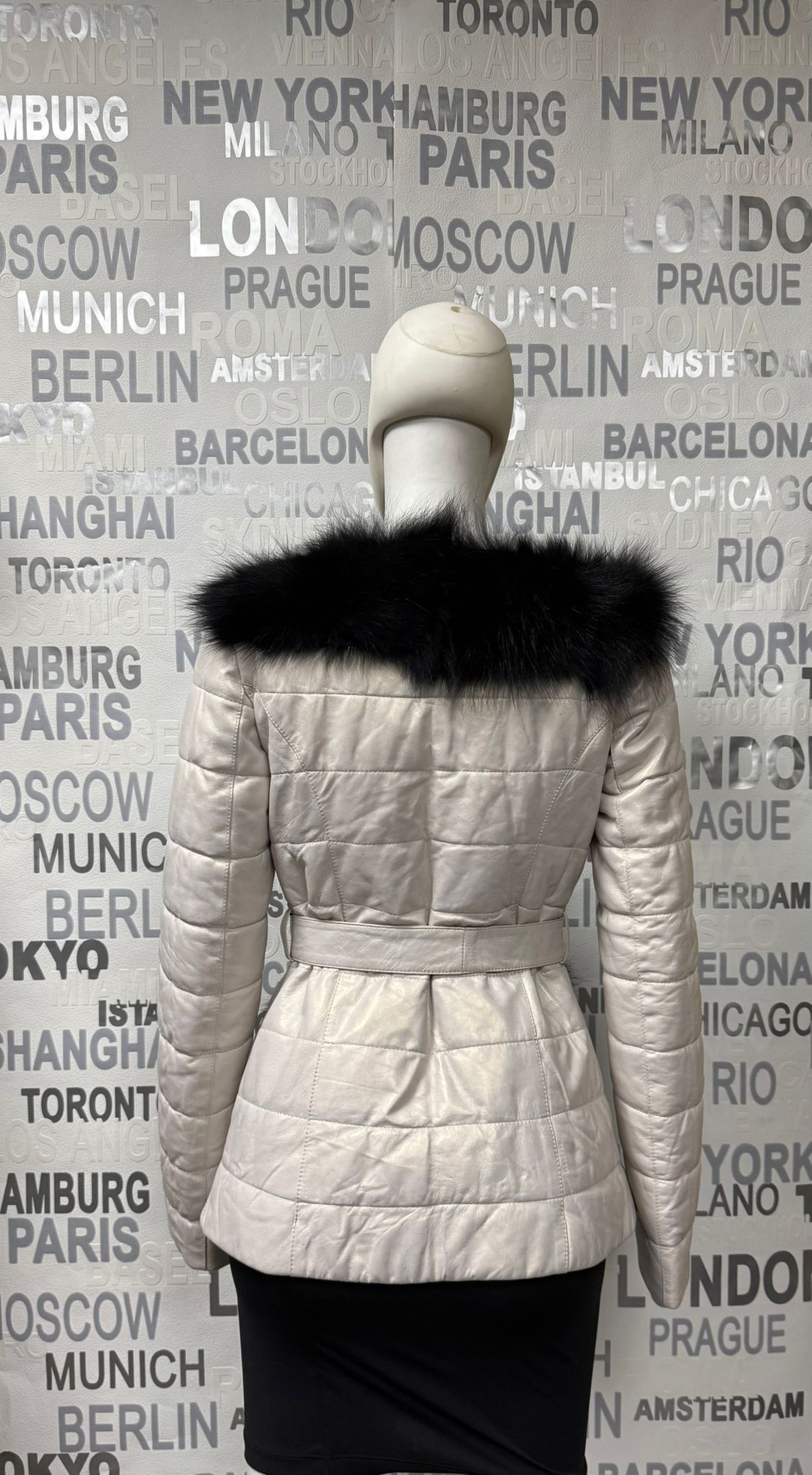 дамско  яке от естествена кожа