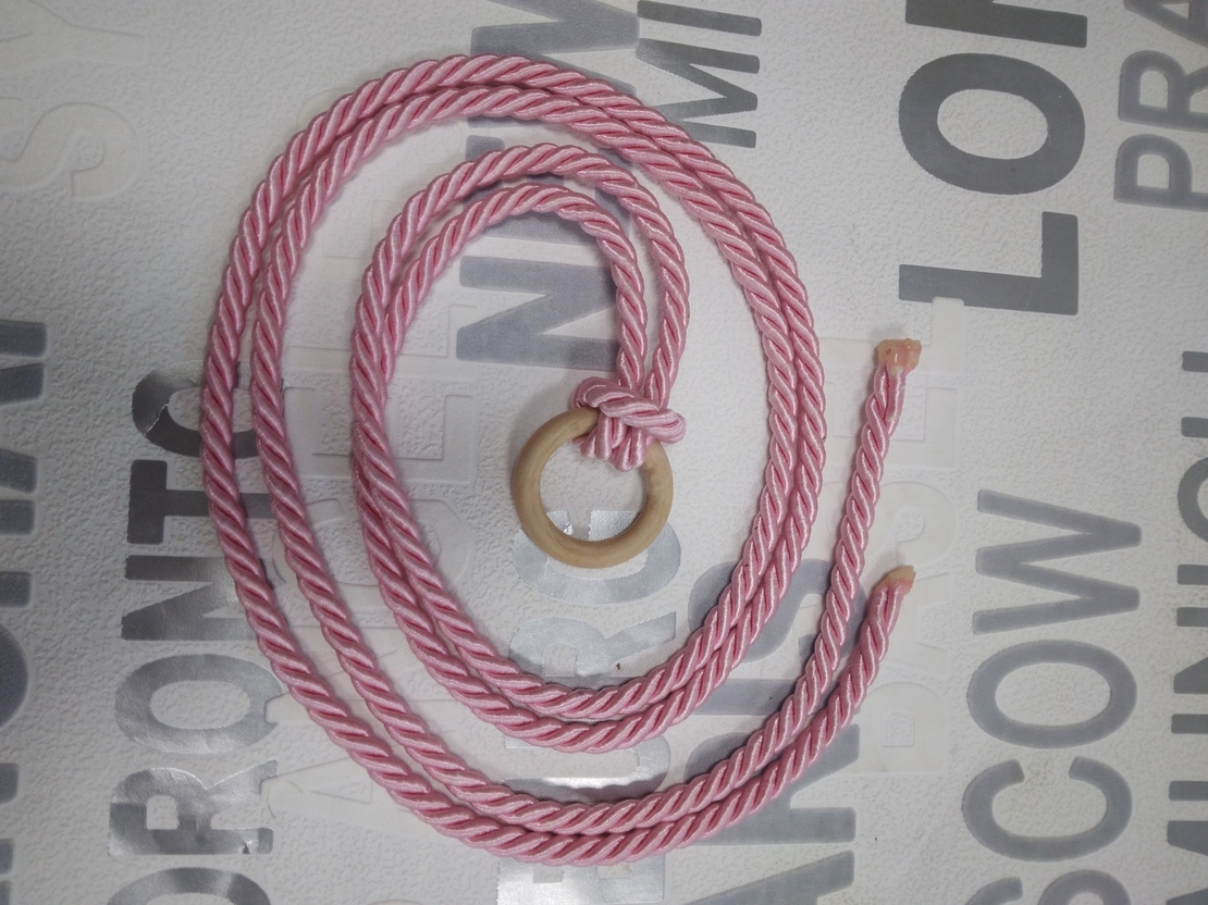 дамски колан от въже