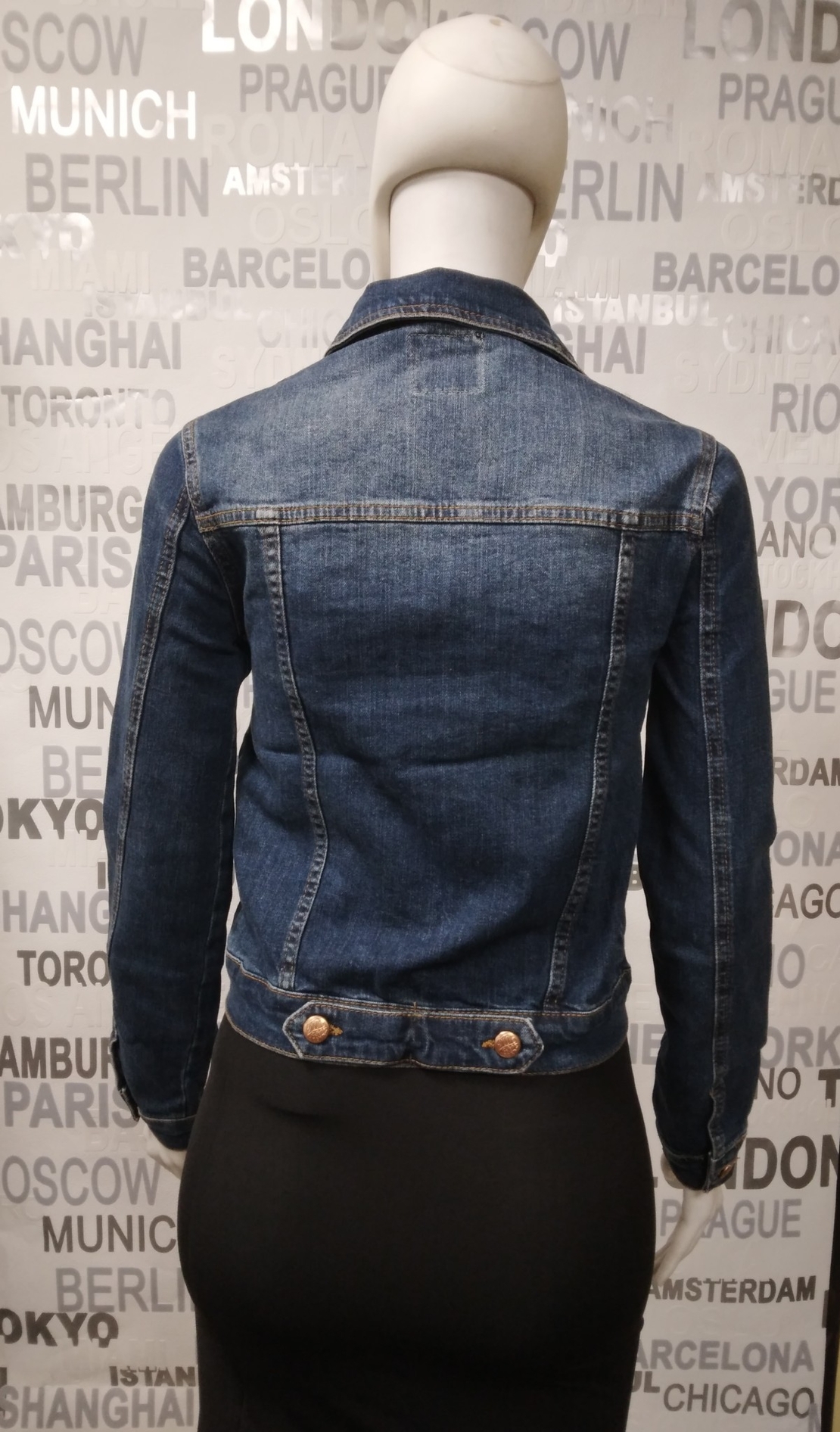 дамско дънково яке