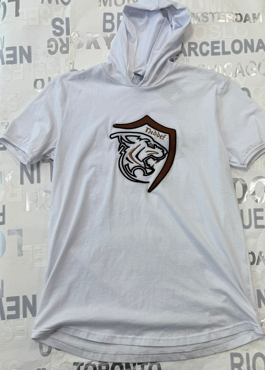 мъжка тениска с качулка