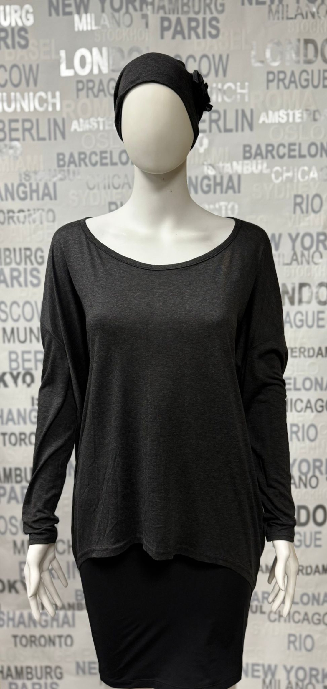 дамска  туника с шапка