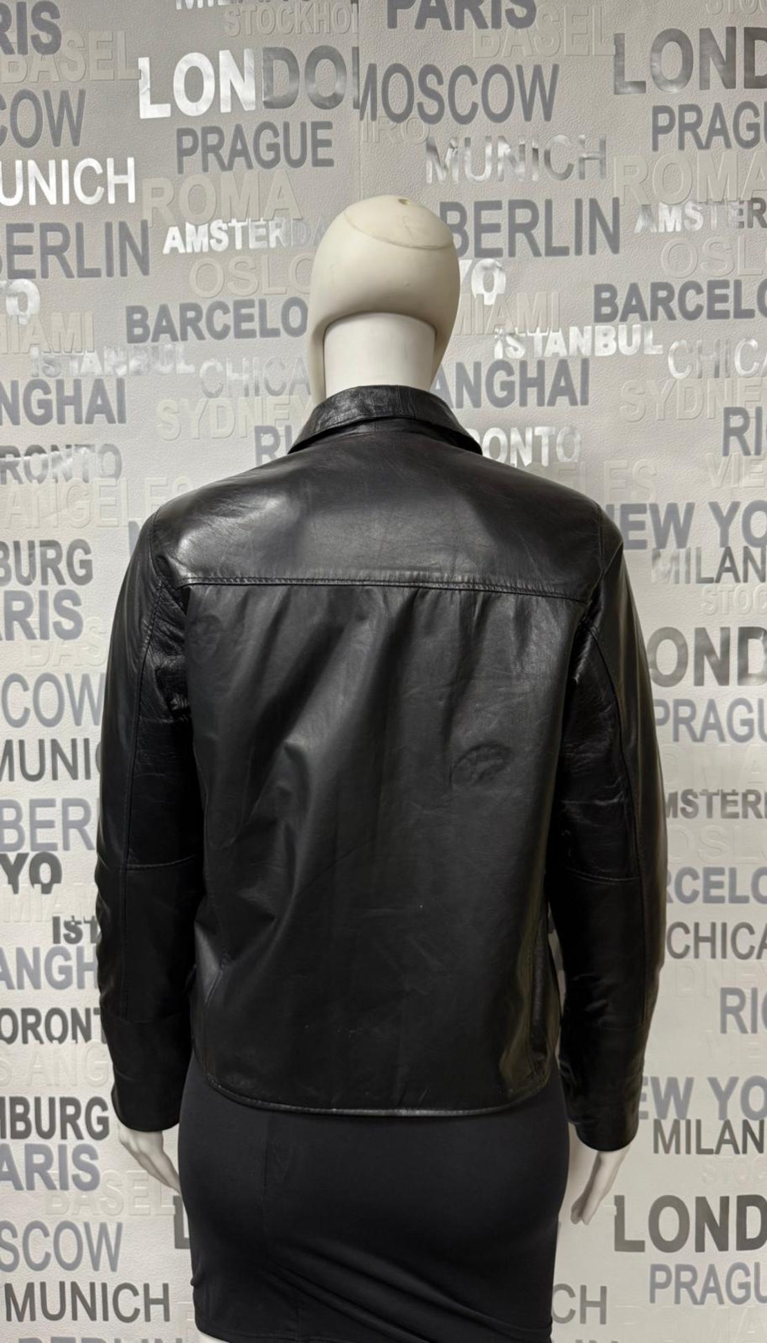 дамско  яке от естествена кожа