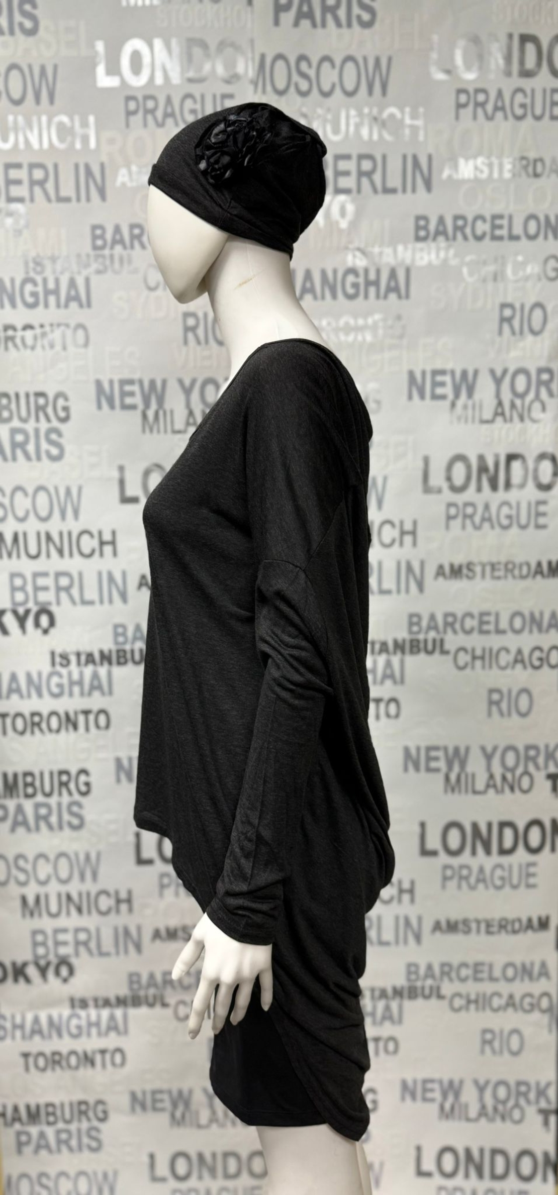 дамска  туника с шапка